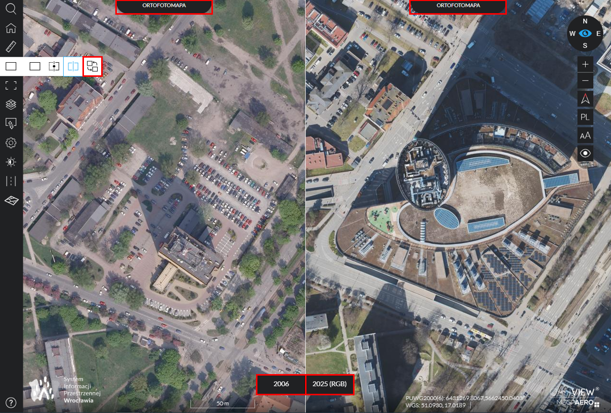 Ilustracja widoku podwójnego Ilustracja widoku podwójnego